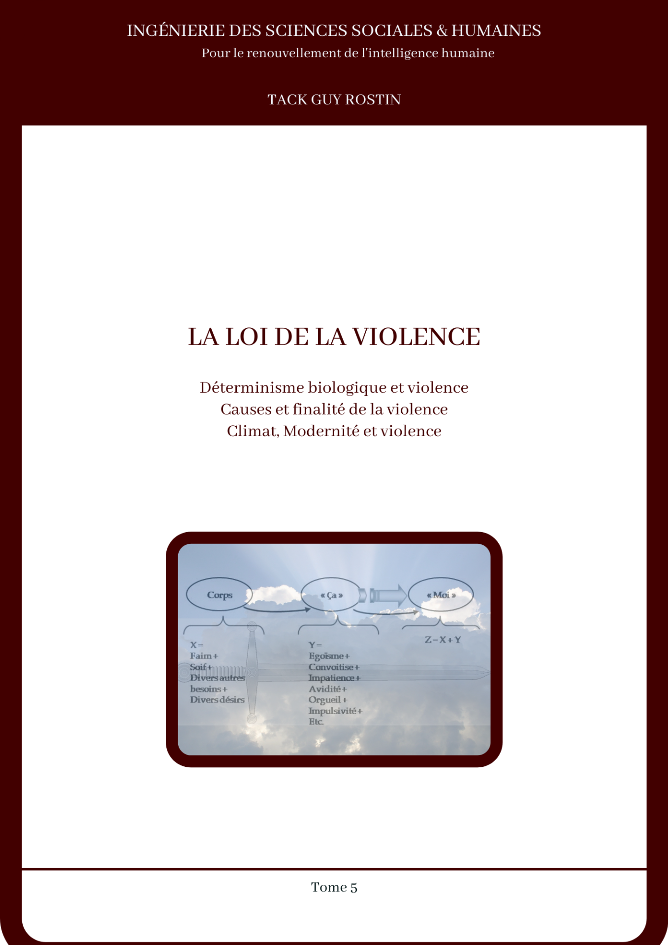 La violence est consubstantielle à la dynamique du Vivant. Chez l'humain, son potentiel s'ouvre à la sous-optimalité. 